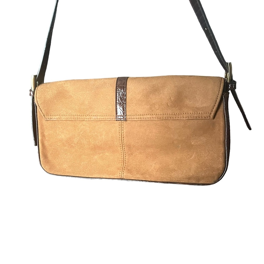 Vintage brown suede Mondani mini purse - Picture 8 of 16
